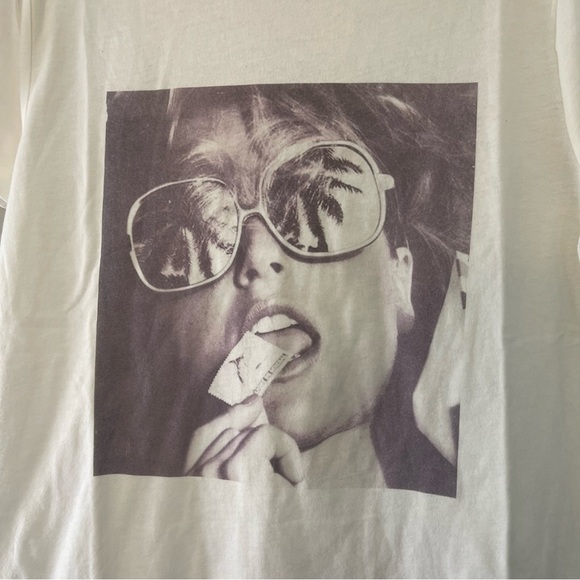 Marine Layer White Graphic Tee - Picture 2 of 4